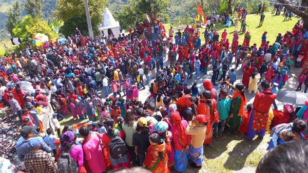 बैतडी र बझाङमा मनाइने द्याँची गौरा सम्पन्न 
